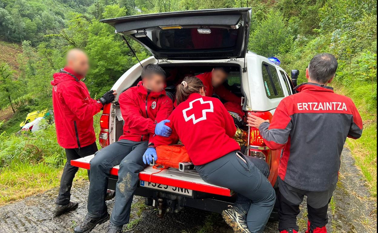 Encuentran en buen estado al hombre de 76 años desaparecido el sábado en Artea