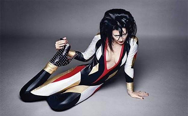 Un diseño de Pam Hogg. 