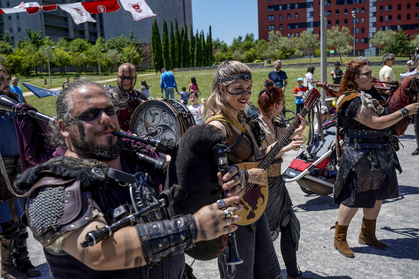 Fotos: Los romanos reconquistan el poblado de Mariturri