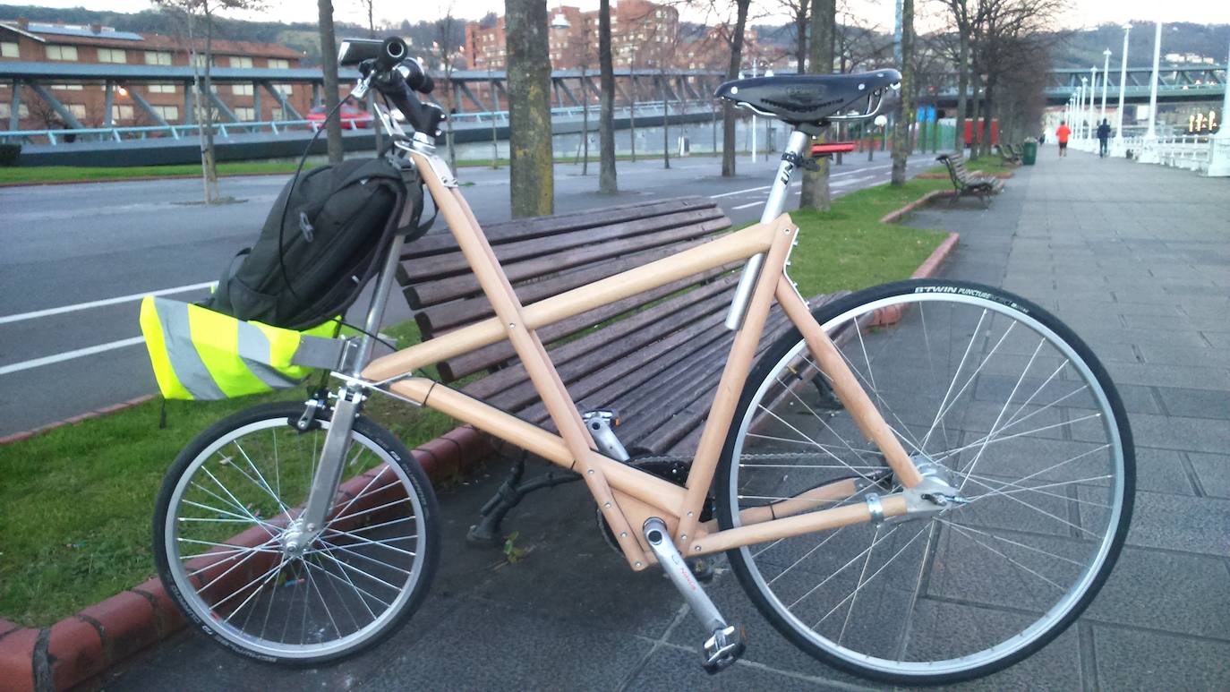 Fotos: Las bicicletas de madera más &#039;cool&#039; de Bizkaia vuelven con fuerza