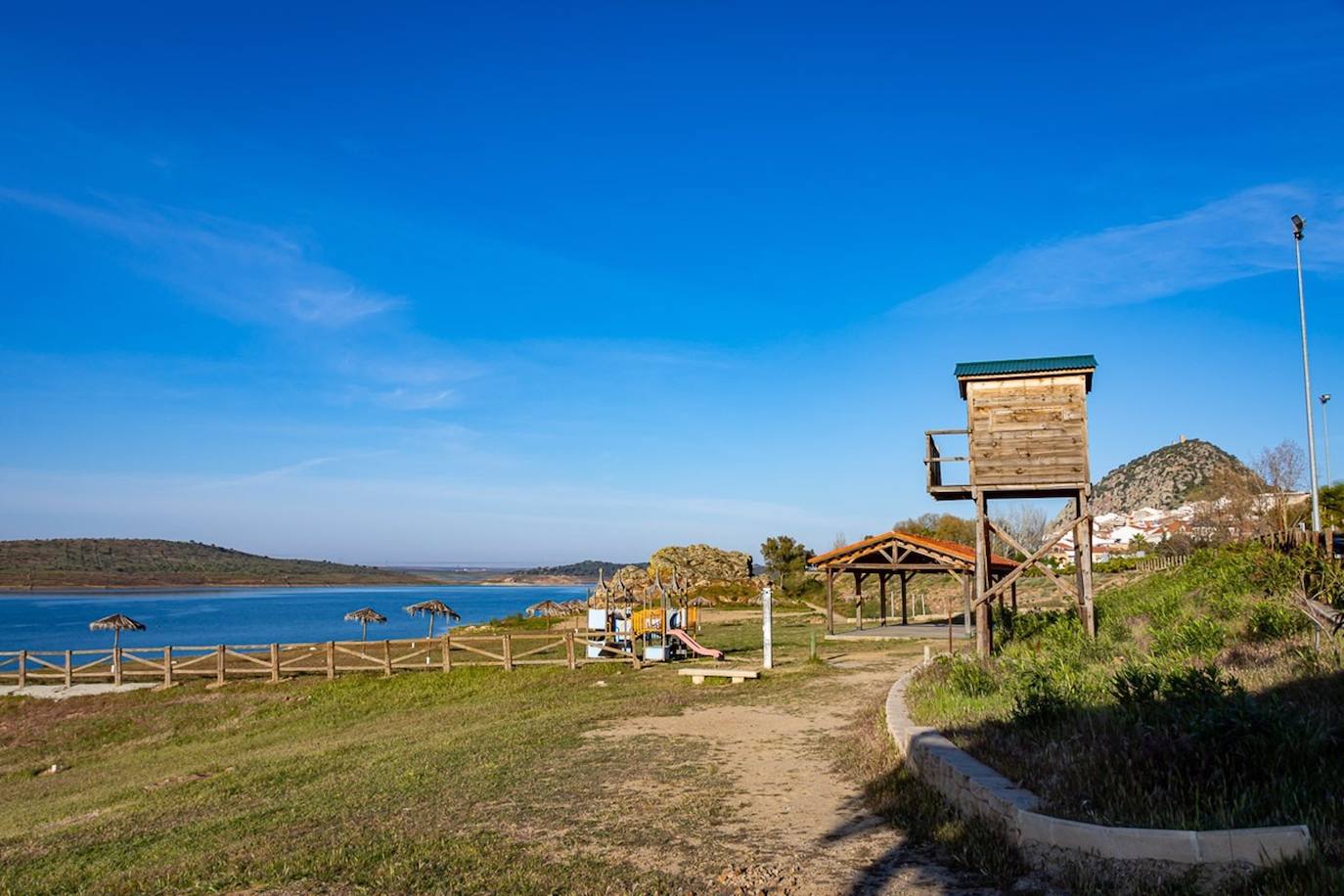 Pantano de Alange (Badajoz).