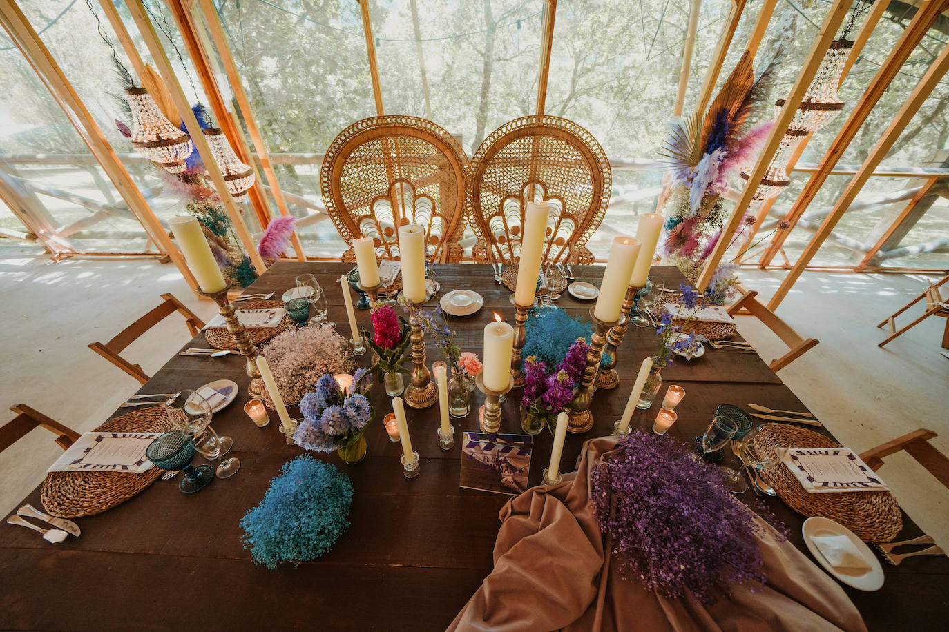 Fotos: La boda circense de Isma, de &#039;El Conquistador del Caribe&#039;, e Iraia en el Valle de Arratia