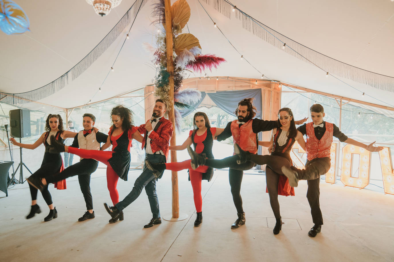 Fotos: La boda circense de Isma, de &#039;El Conquistador del Caribe&#039;, e Iraia en el Valle de Arratia