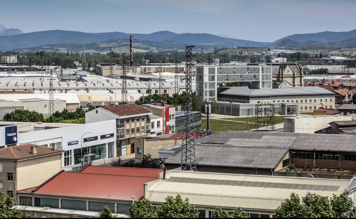 La manzana de Betoño que se plantea transformar se encuentra junto al edificio de Krea.