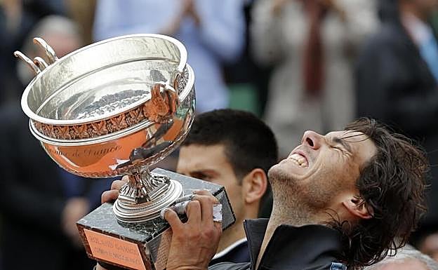 Nadal venció a Bolelli, Istomin, Schwank, Monaco, Almagro, Ferrer y Djokovic. 