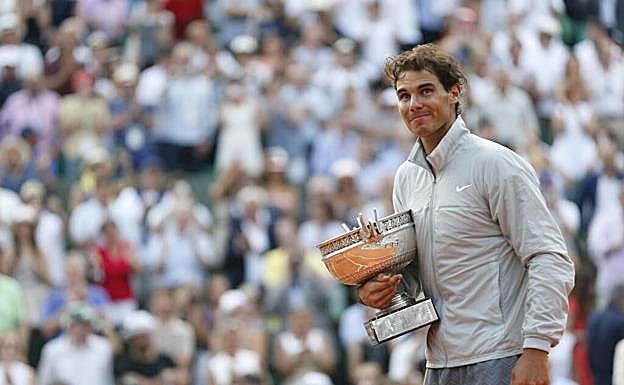 Rafa eliminó a Ginepri, Thiem, Mayer, Lajovic, Ferrer, Murray y Djokovic. 