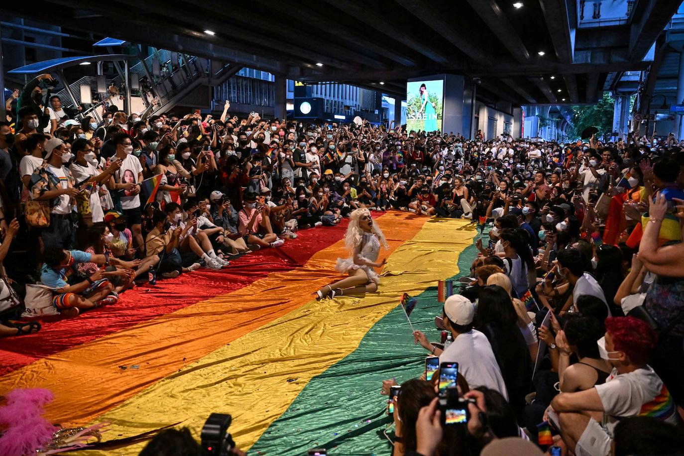 Fotos: Bangkok celebra su primer desfile del Orgullo en 16 años