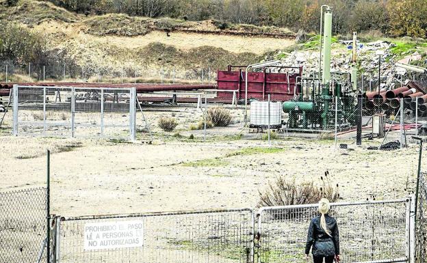 Zona donde se plantea la búsqueda de gas en el concejo vitoriano de Subijana.