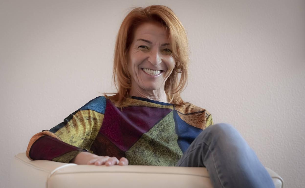 La escritora y periodista vitoriana Maite Cabrerizo. 