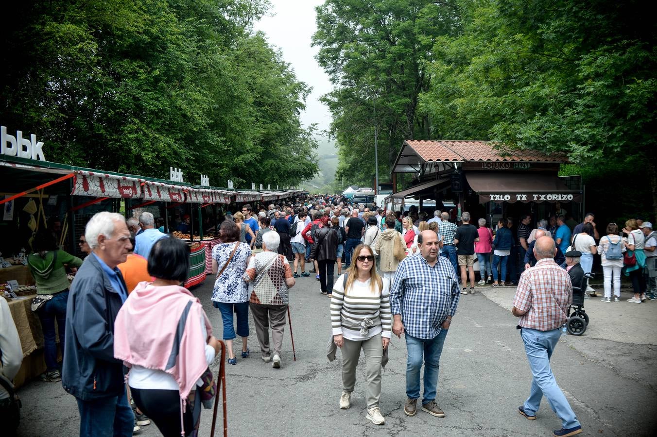 Fotos: La fiesta de San Antonio en Urkiola en imágenes