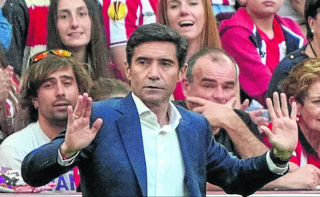 Marcelino se despidió recientemente del Athletic tras dirigirle temporada y media. 