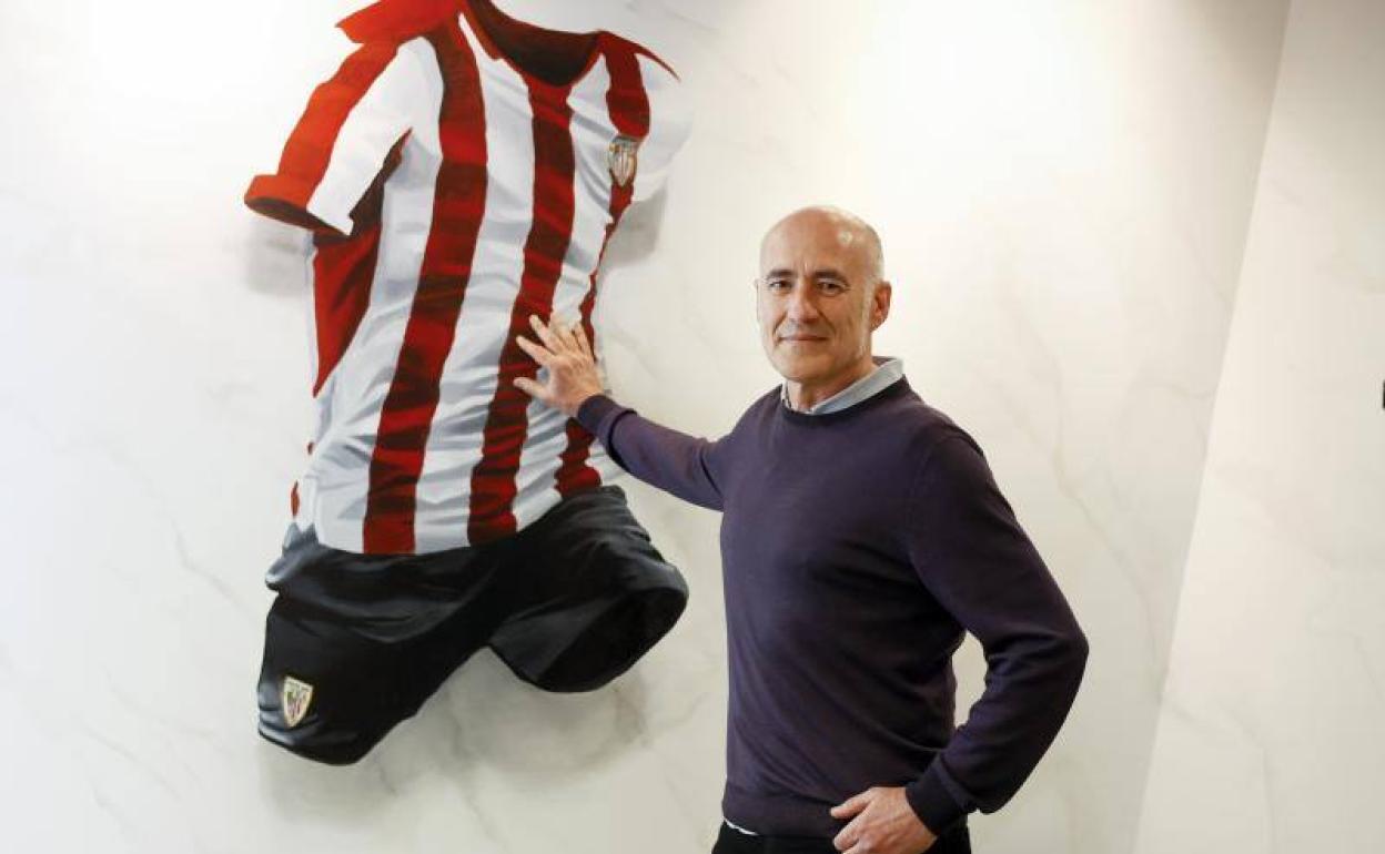 «Mi ídolo es Iribar, que representa el espíritu del Athletic»