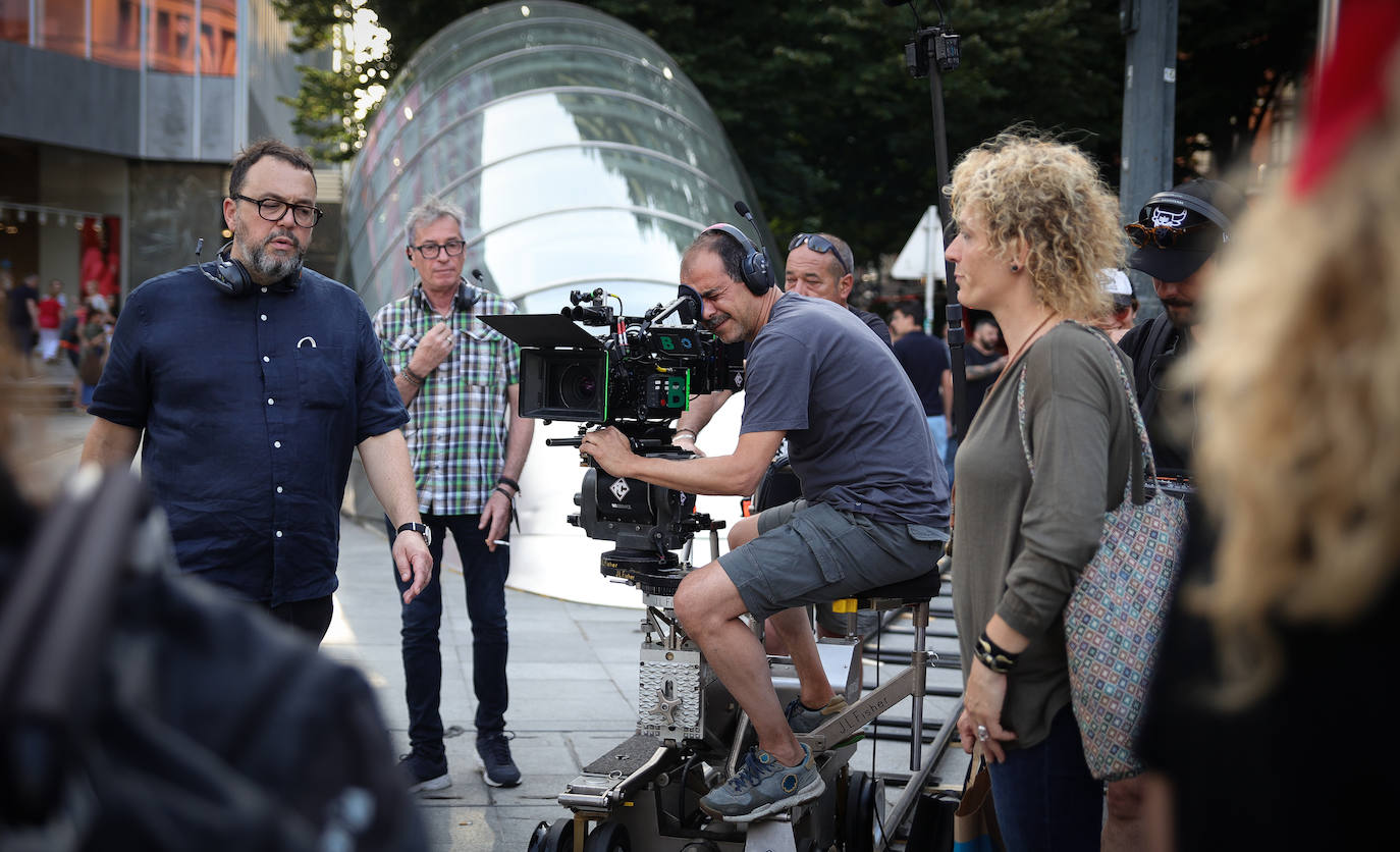 Fotos: Bilbao acoge el rodaje de la serie &#039;El silencio&#039; para Netflix