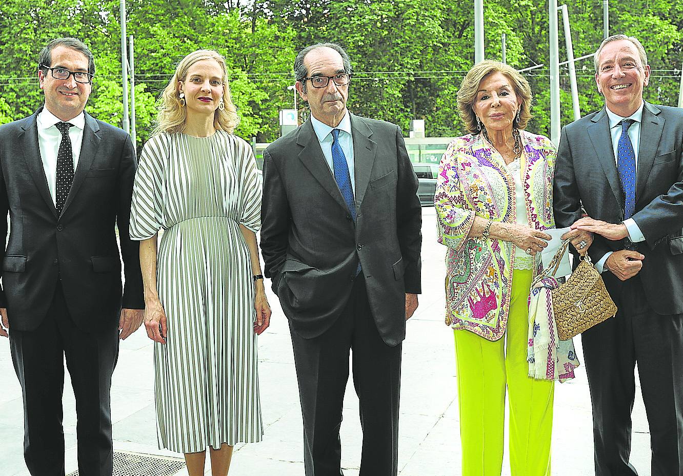 Peio Belaustegigoitia, Carmen Corra, Enrique Portocarrero, Pilar Aresti y Juan Llorens. 