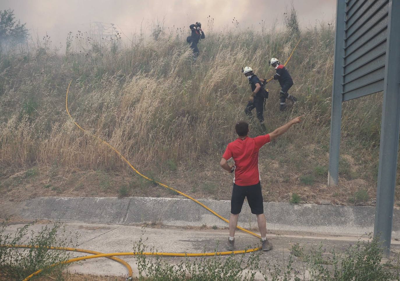 Fotos: Navarra, en estado de máxima alerta por los incendios