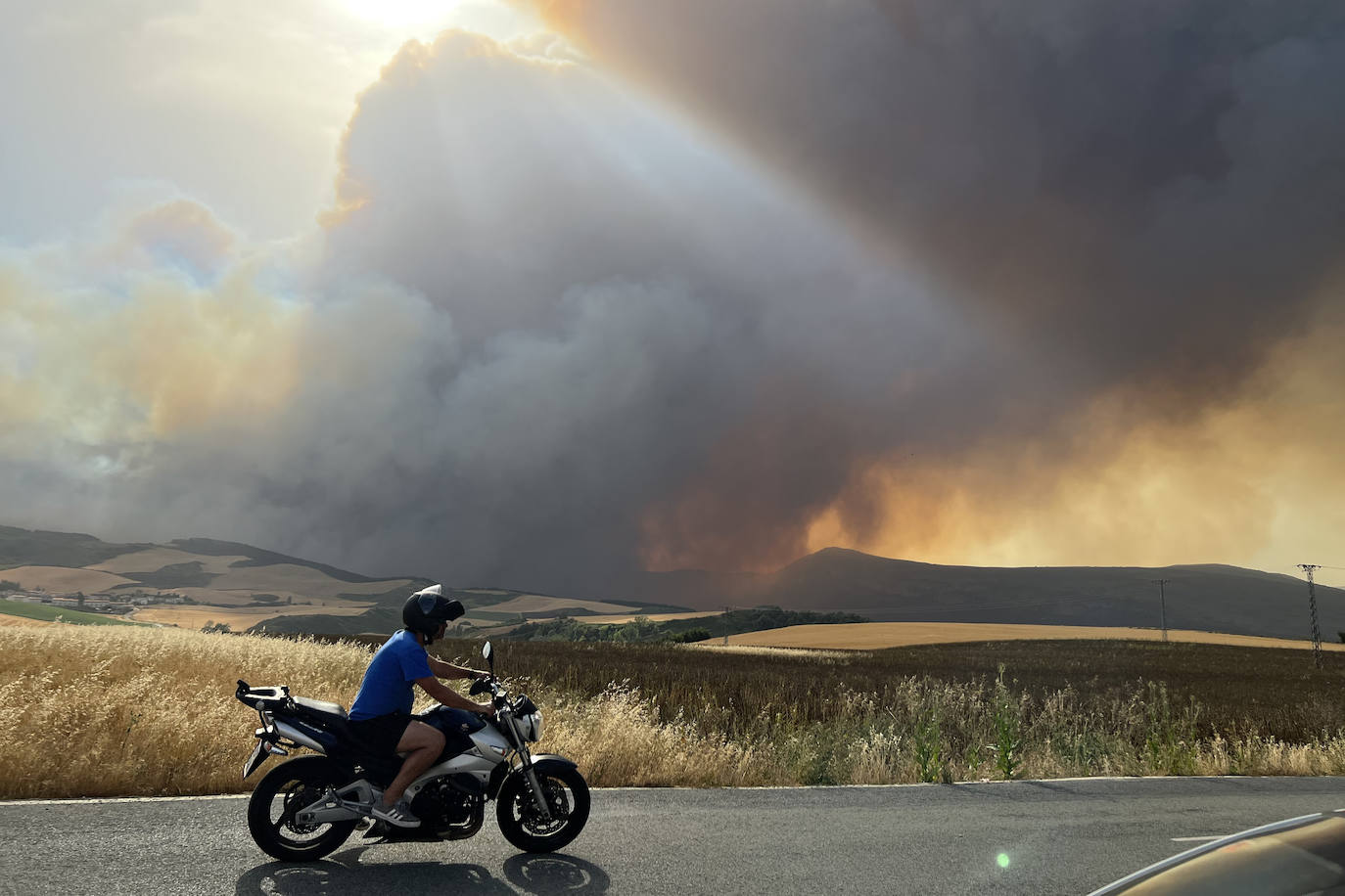 Fotos: Navarra, en estado de máxima alerta por los incendios