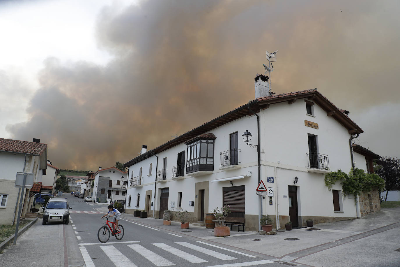 Fotos: Navarra, en estado de máxima alerta por los incendios