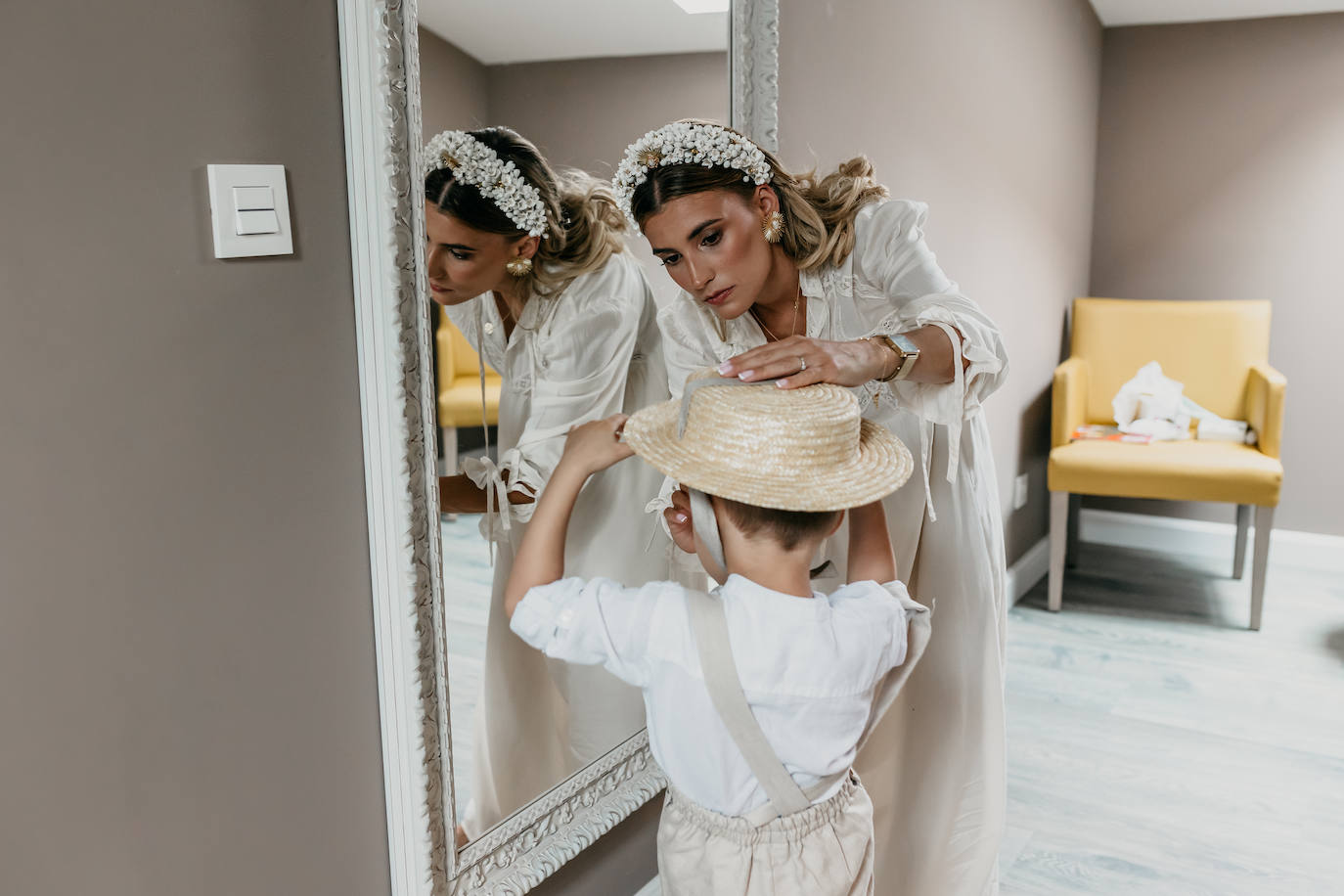 Fotos: Sí, es posible transformar un &#039;look bridal&#039; solo con los accesorios: la novia vizcaína que lo consiguió