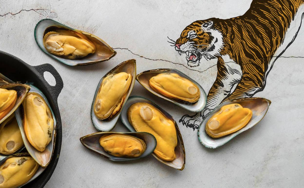 ¿Por qué llamamos 'tigres' a los mejillones?