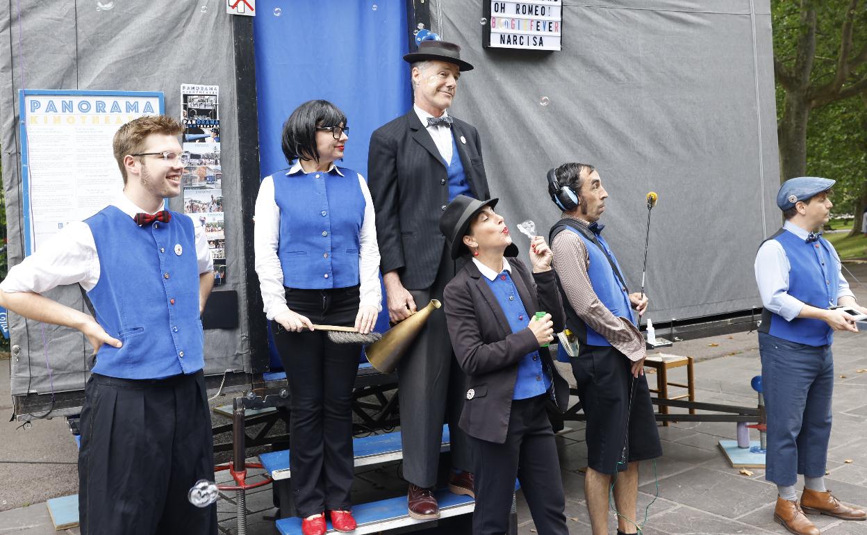 La compañía Panorama, con su espectáculo 'Bilbaorama'