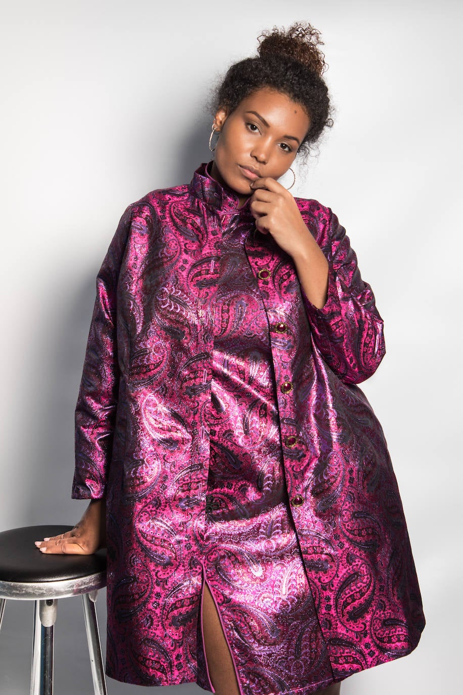 Fotos: Marina, la diseñadora bilbaína que se ha propuesto vestir de color a las personas con tallas grandes