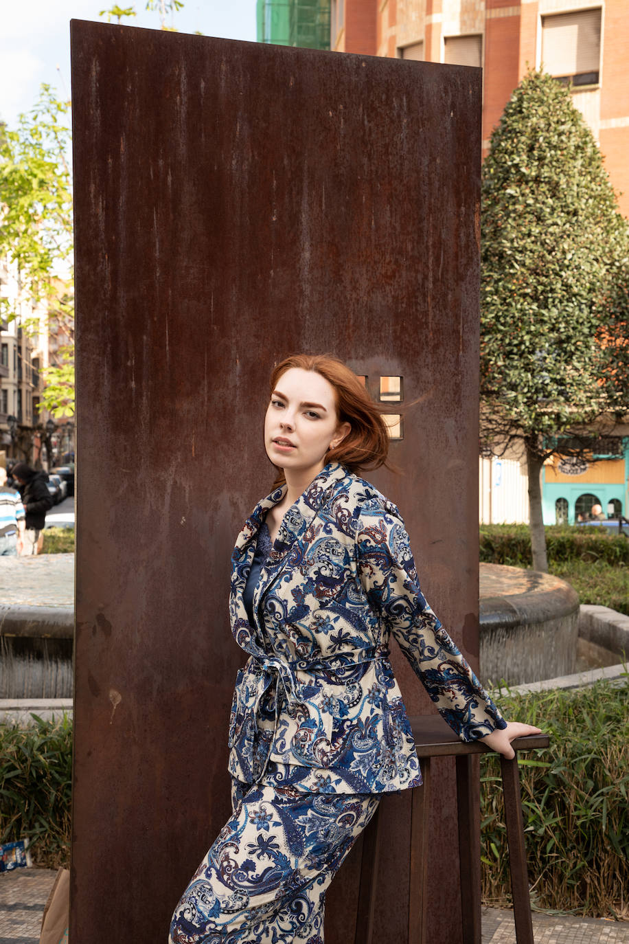 Fotos: Marina, la diseñadora bilbaína que se ha propuesto vestir de color a las personas con tallas grandes