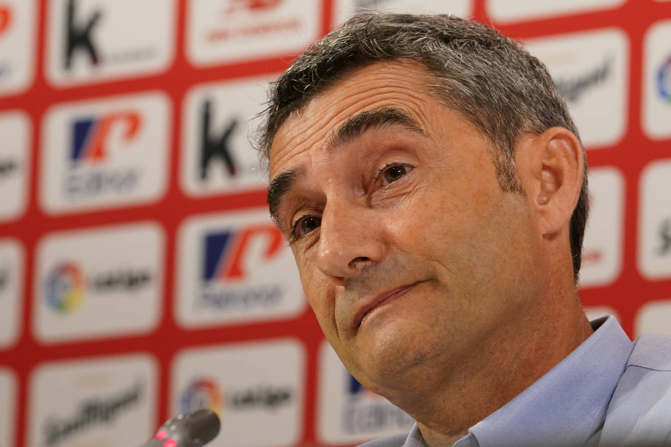 Fotos: Las imágenes de la presentación de Valverde como entrenador del Athletic