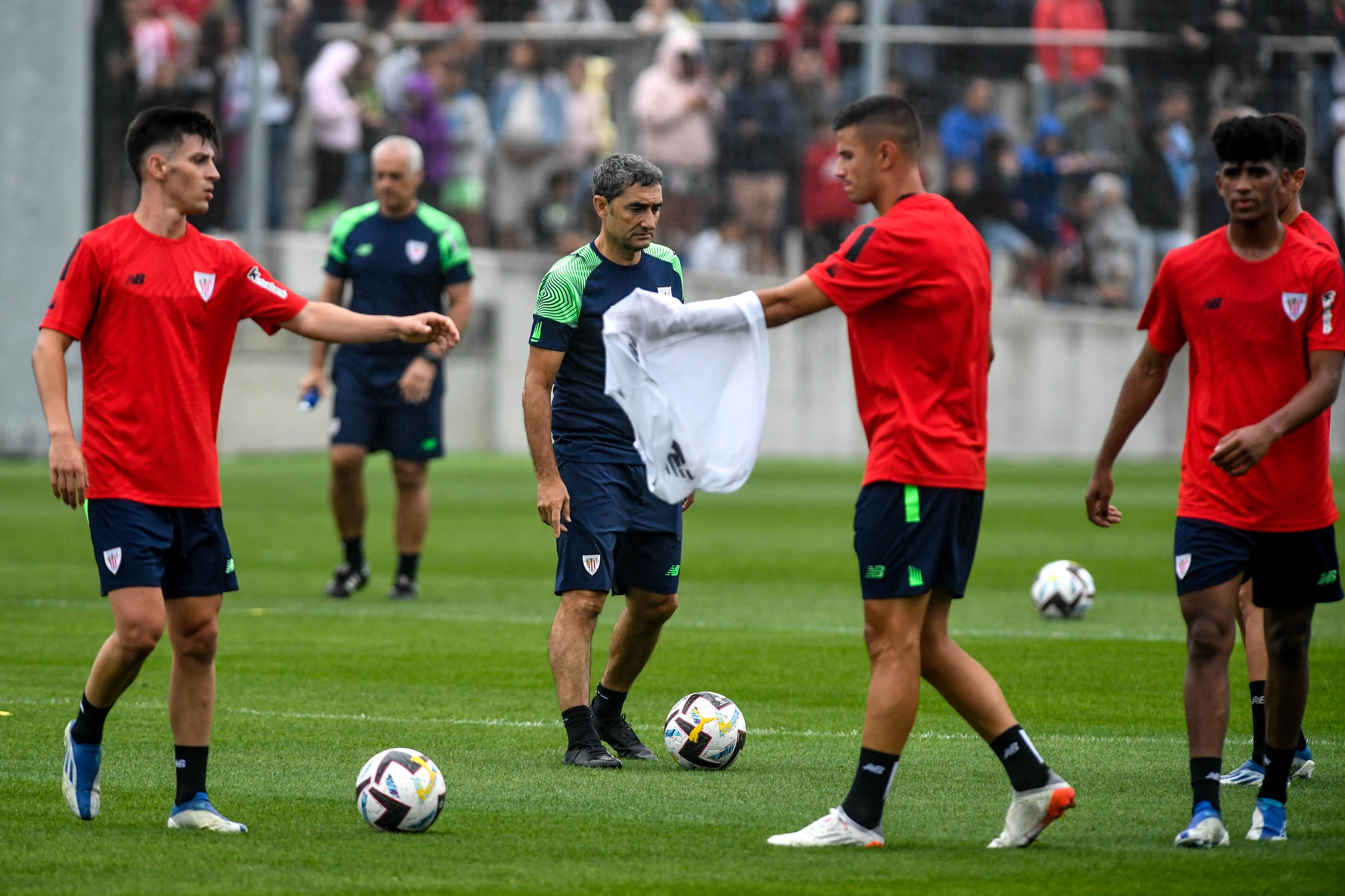 Fotos: El Athletic vuelve a los entrenamientos con Valverde al frente