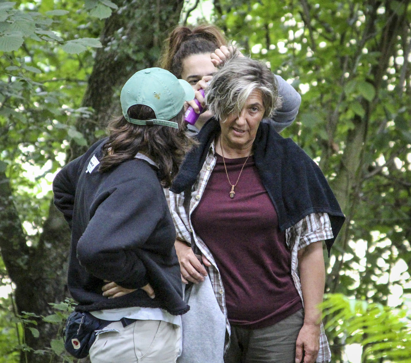 Fotos: Las imágenes del rodaje en Llodio del primer largometraje de Estíbaliz Urresola