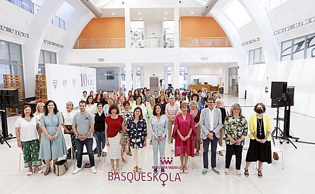 Foto de familia del acto celebrado este sábado.