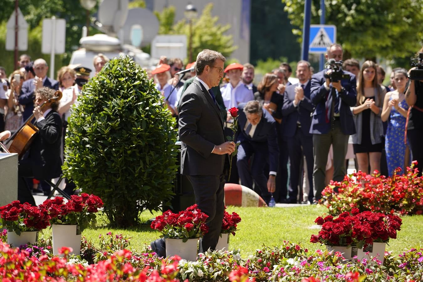 Fotos: Homenaje de estado a Miguel Ángel Blanco en Ermua