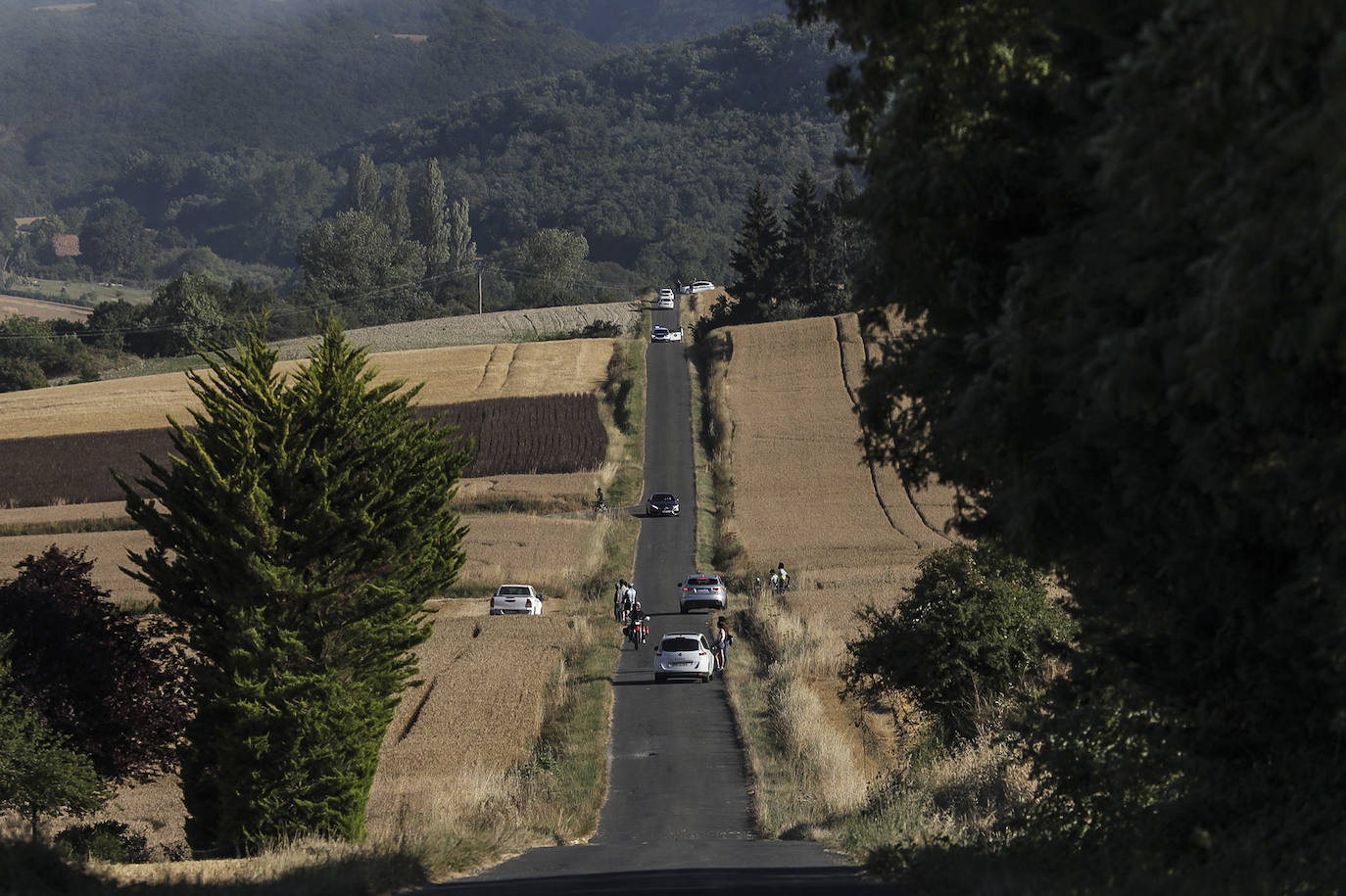 Fotos: El incendio de Mendiola, en imágenes