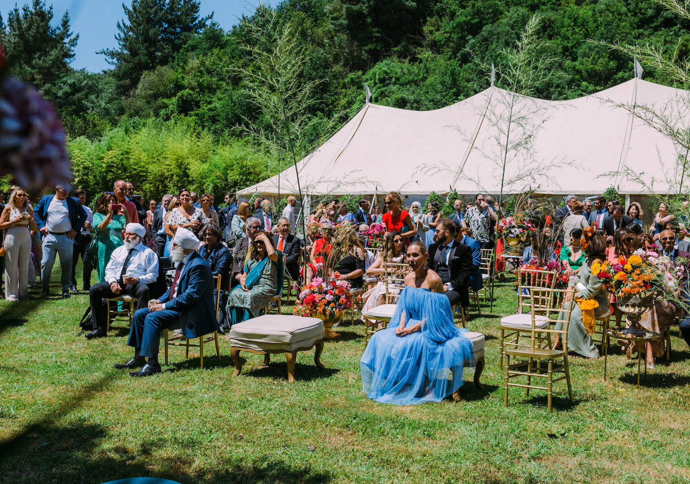 Fotos: La boda hindú de Carmen en el Palacio de Ubieta