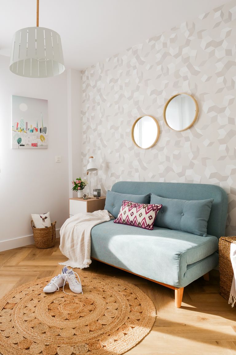 Fotos: Un pequeño oasis en el centro de Bilbao o cómo dar la vuelta a un piso de 70 metros cuadrados