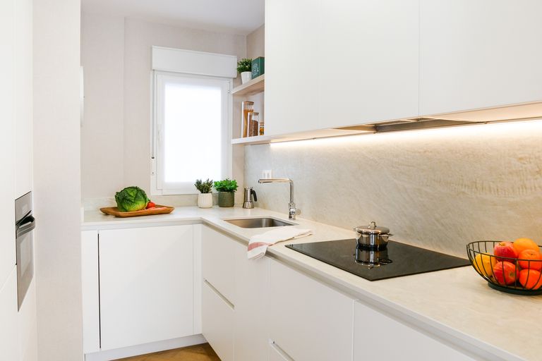 Fotos: Un pequeño oasis en el centro de Bilbao o cómo dar la vuelta a un piso de 70 metros cuadrados