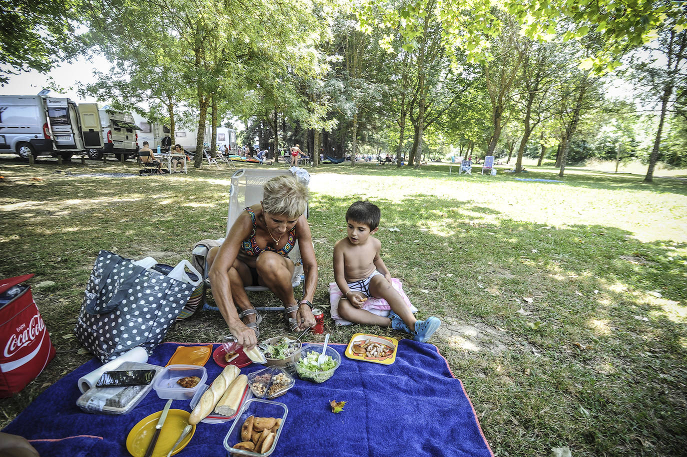 Fotos: Álava se achicharra en plena ola de calor