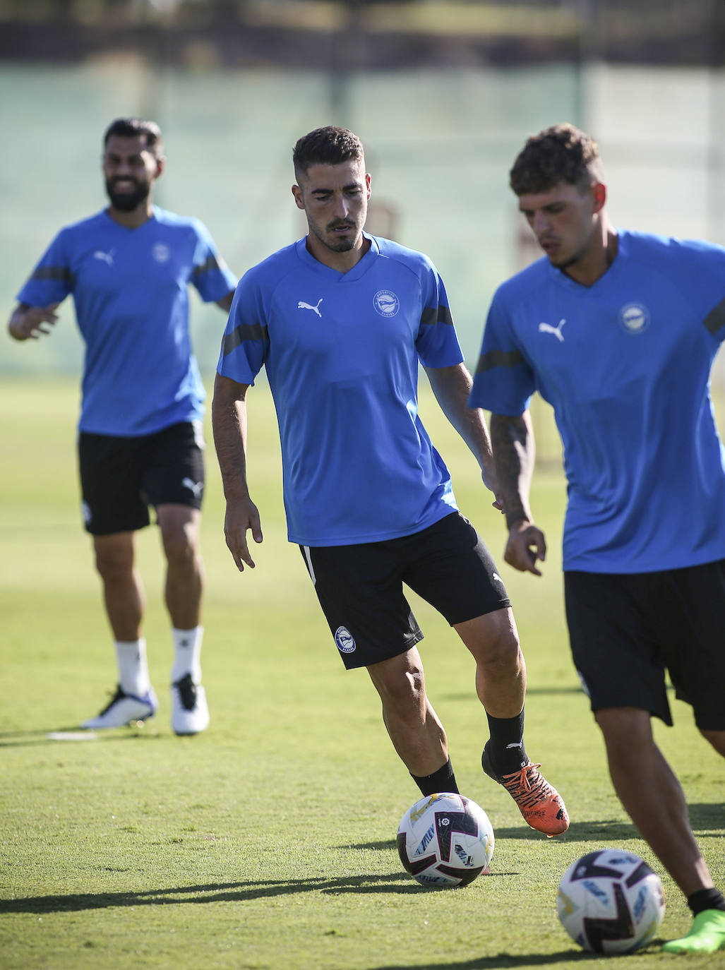 Fotos: El entrenamiento del Alavés, en imágenes
