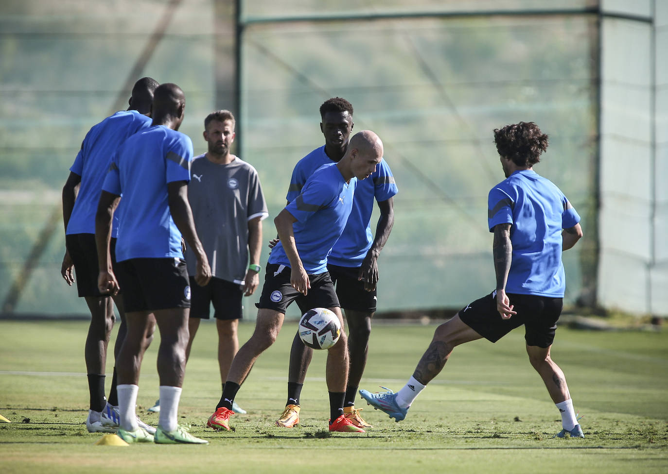 Fotos: El entrenamiento del Alavés, en imágenes