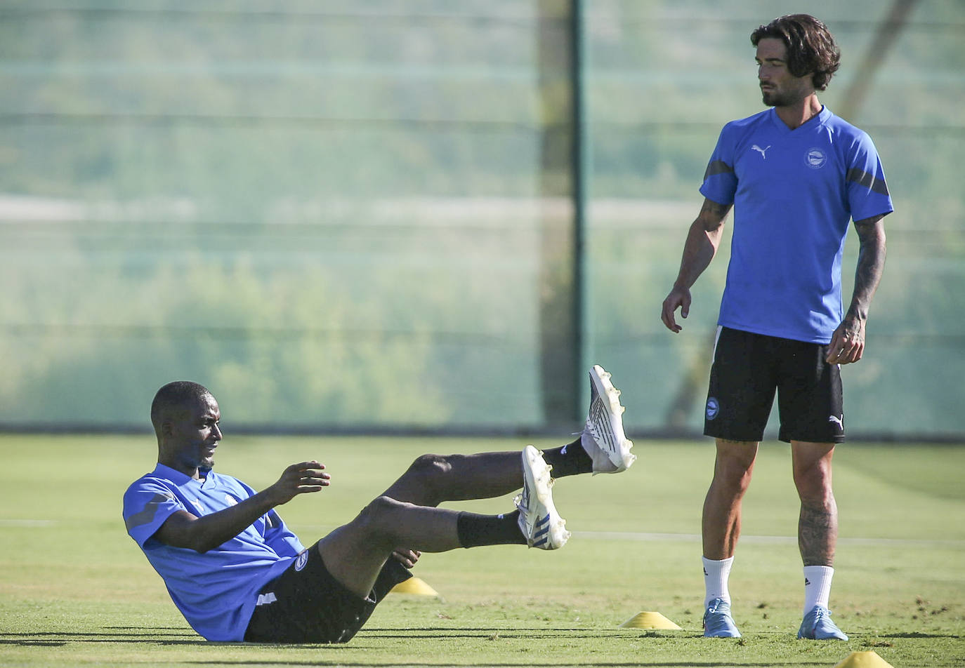 Fotos: El entrenamiento del Alavés, en imágenes