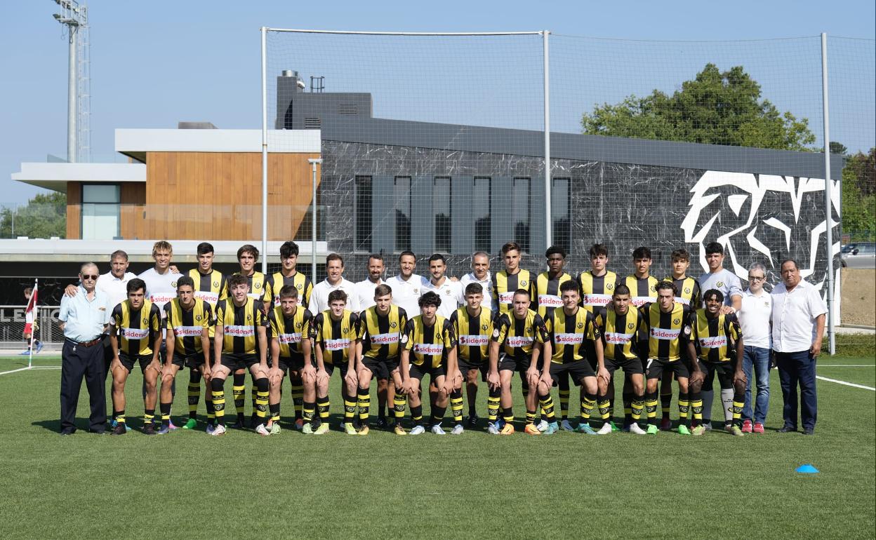 Presentación del equipo en Lezama 