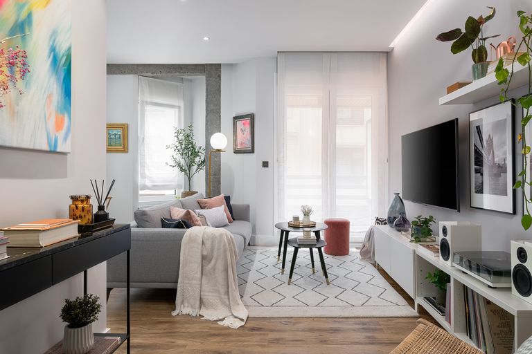 Fotos: Un piso viejo del Ensanche convertido en una casa de revista para un matrimonio y su hijo