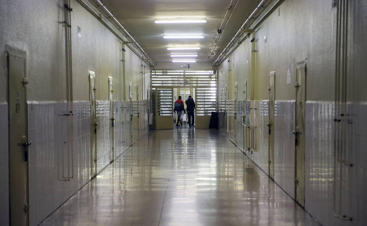Vista de uno de los módulos de la cárcel de Basauri.