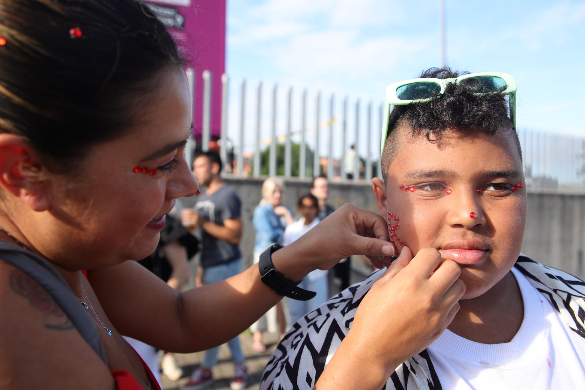 Fotos: Largas colas para ver a RosalÍa en el BEC