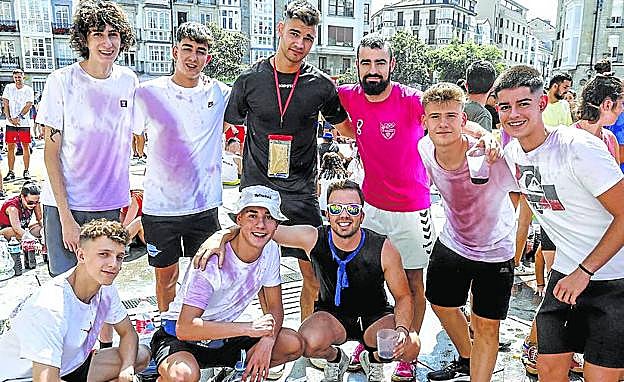 Aimar Ibarreta, Asier Armentia, Eder Freitas, Jorge Iturbe, Aimar Méndez, Iñigo Morga, Ben McMurray, Josu Navajas y Unai Moraza.