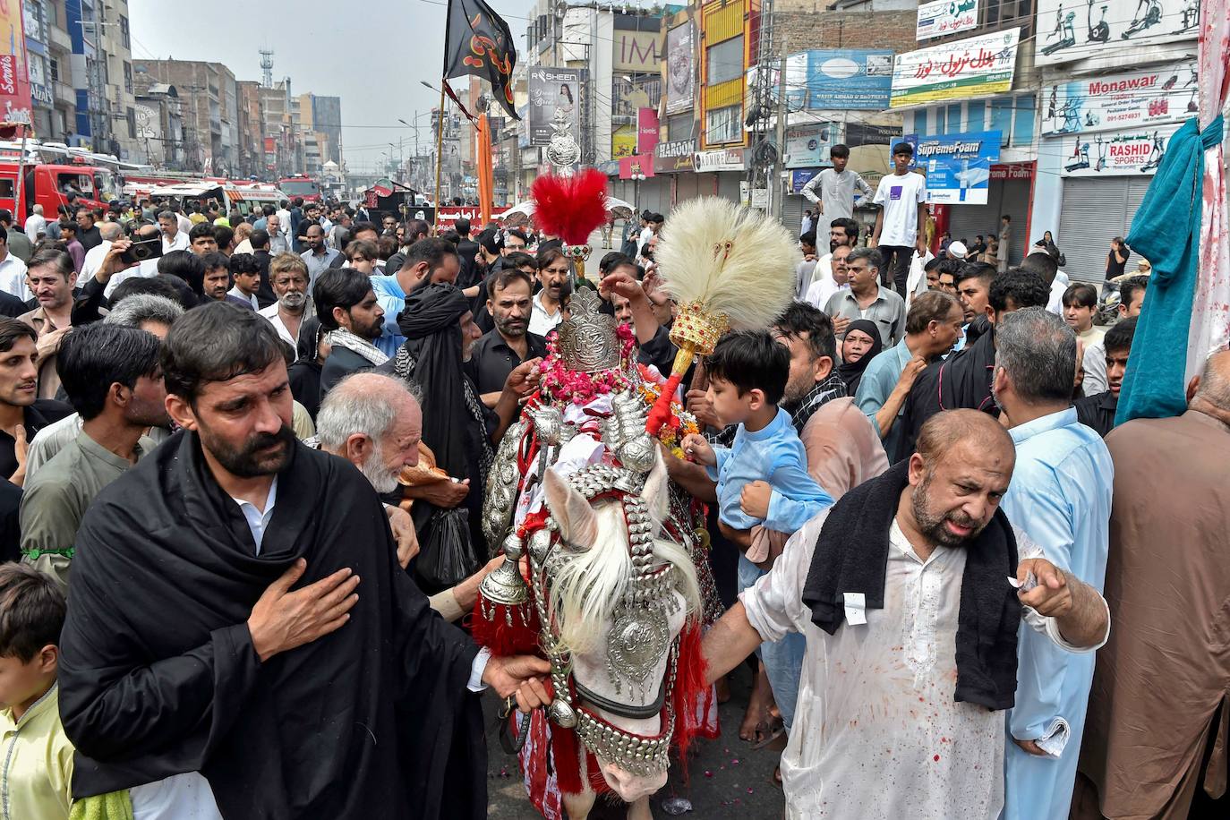 Fotos: Procesión de Ashura en Irán