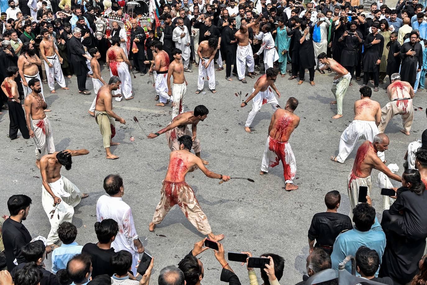 Fotos: Procesión de Ashura en Irán