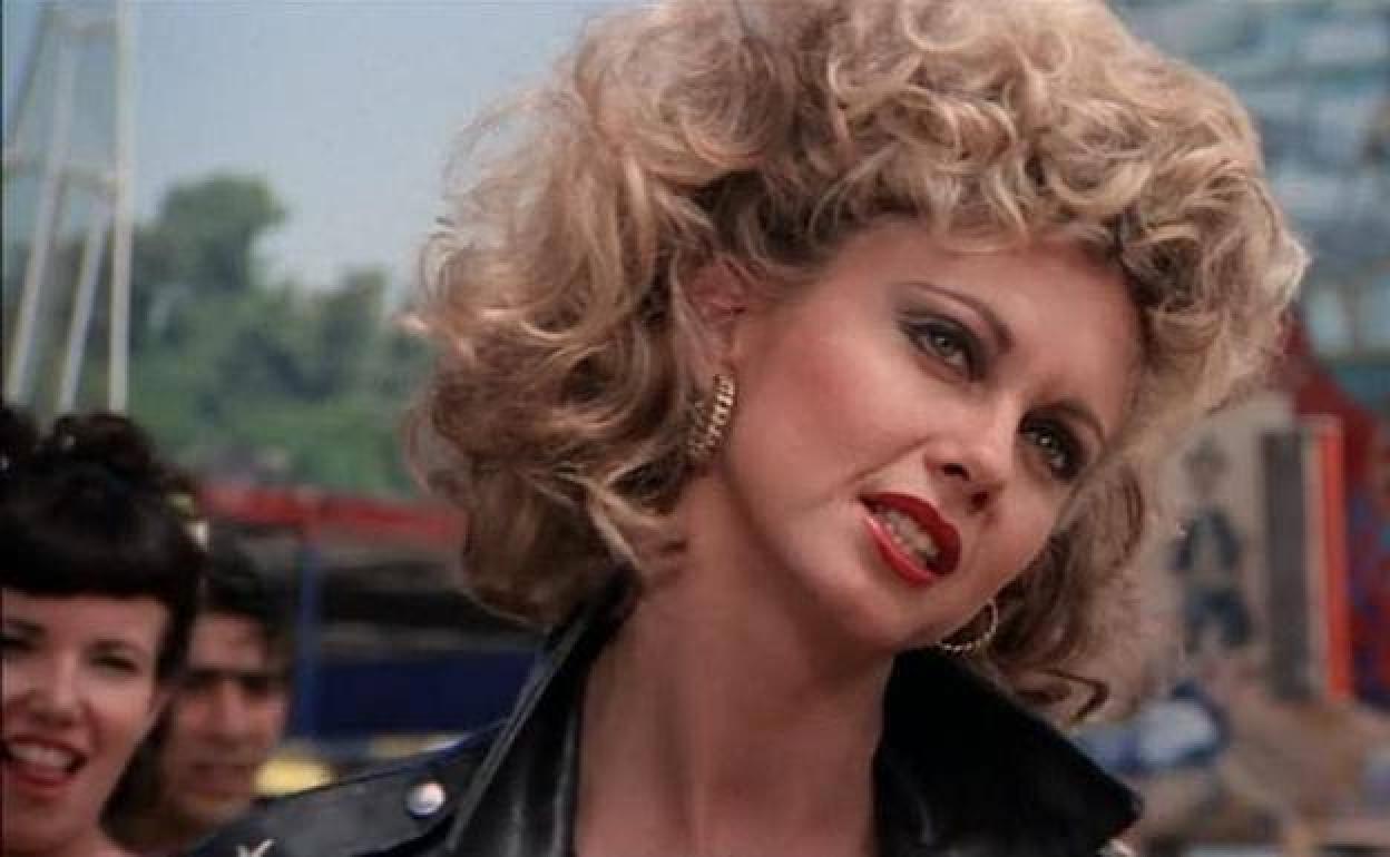 Olivia Newton-John en Grease. 