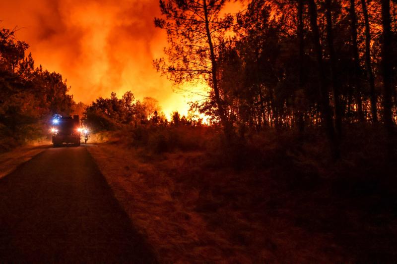 Fotos: Las espectaculares fotos del incendio