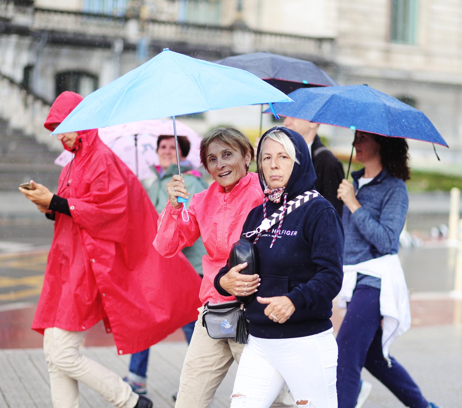 Fotos: Vuelve la lluvia a Bizkaia