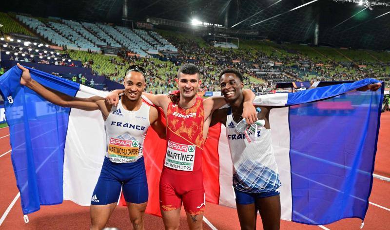 Fotos: Asier Martínez se cuelga el oro en 110 vallas en el Europeo